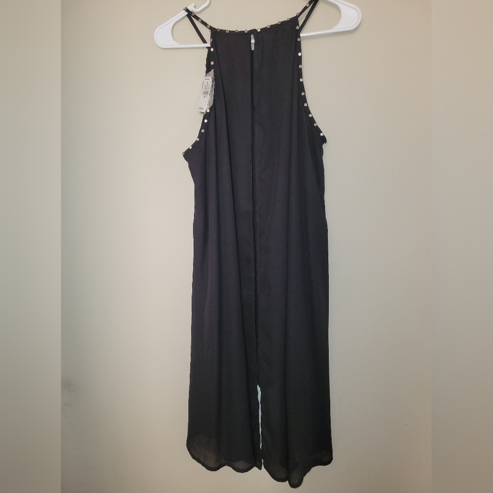 NWT Ashley Stewart Black Studded Top - Picture 4 of 5